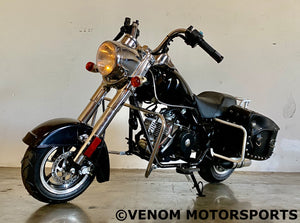 lavendel Statistisch Melodrama Venom Mini Chopper 50cc | Fatboy Harley Mini Chopper | Kids 50cc Chopper |  KXD-009 mini chopper for kids. Harley Davidson mini choppers for kids –  Venom Motorsports USA