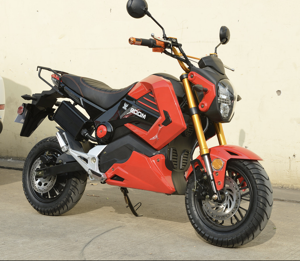 Electric Motorcycle 2000W EGrom Vader EX20 Honda Grom Clone 72V