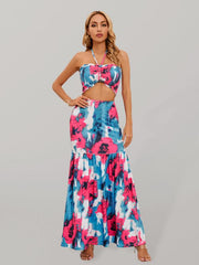 Women's Bohemian Top With Skirt (Two-Piece Set)