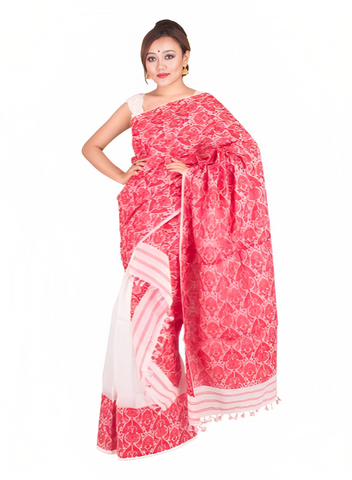 Buy clreonet fashion women cottan MEKHALA CHADAR saree Online at Best  Prices in India - JioMart.