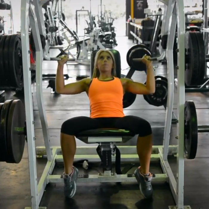 shoulder press exercise