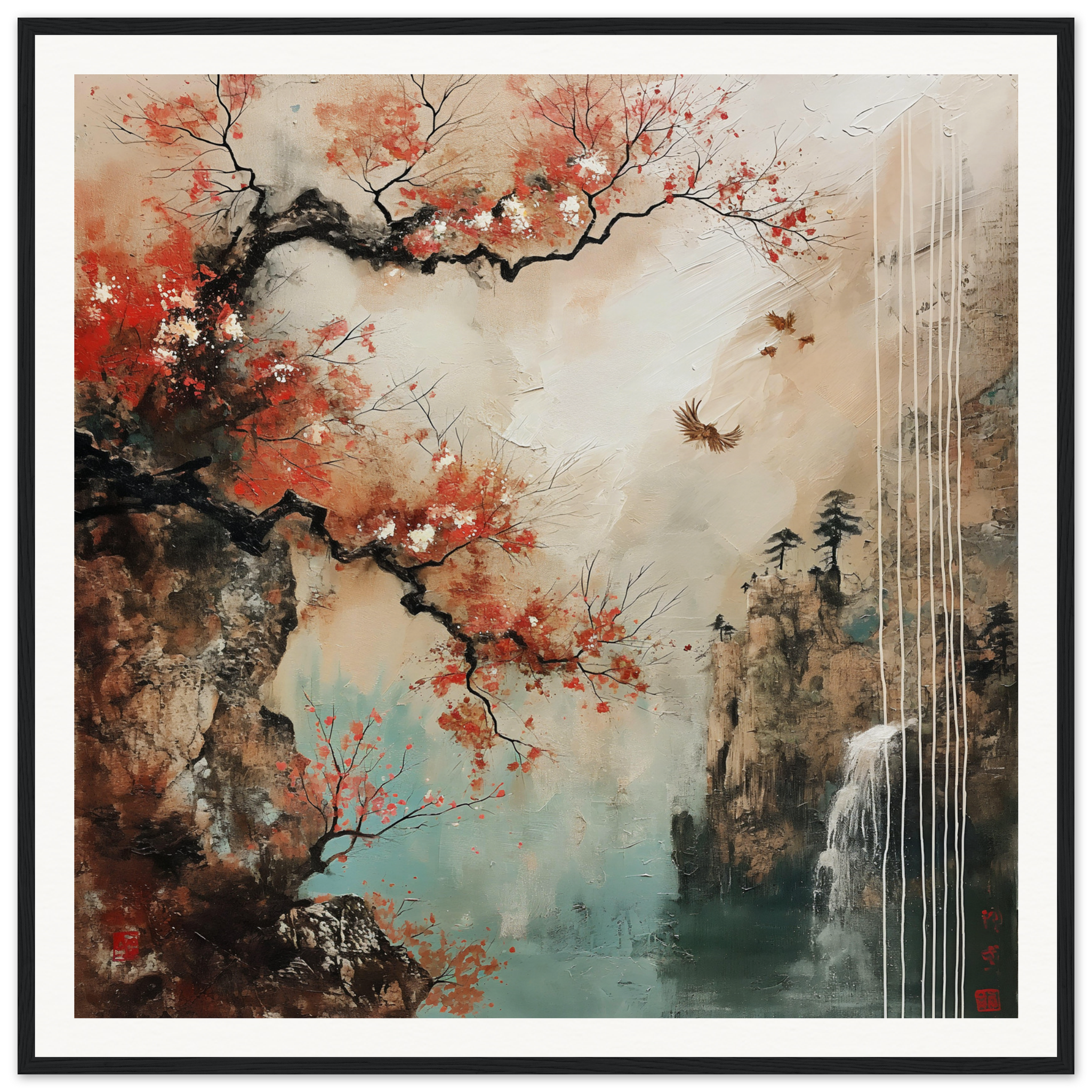 Blossom's Flight Rhapsody - Framed Print