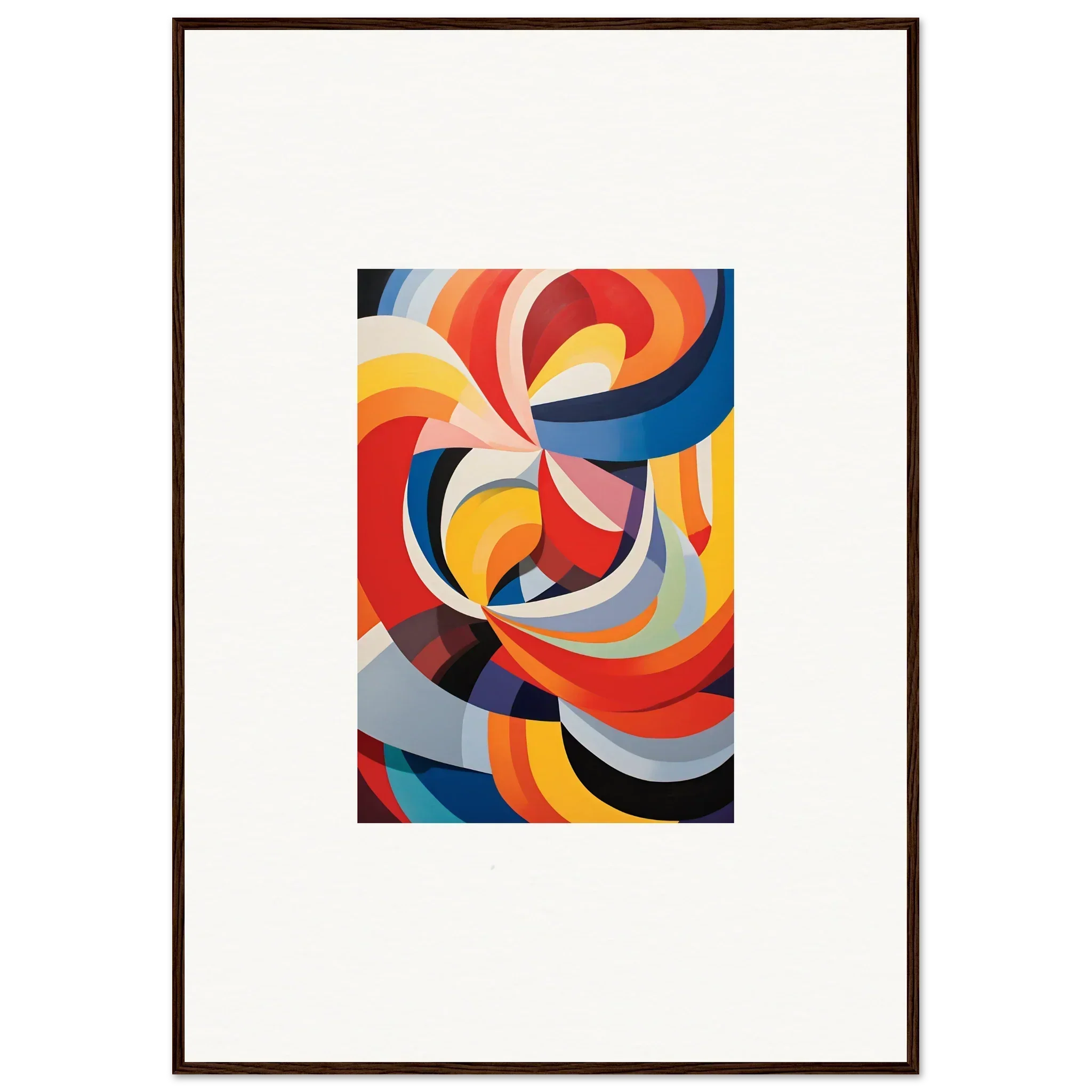 Prismatic Gleam Symphonics - Framed Print