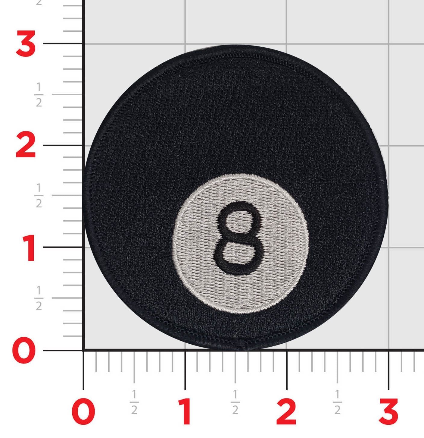 8 Ball Shoulder Patch