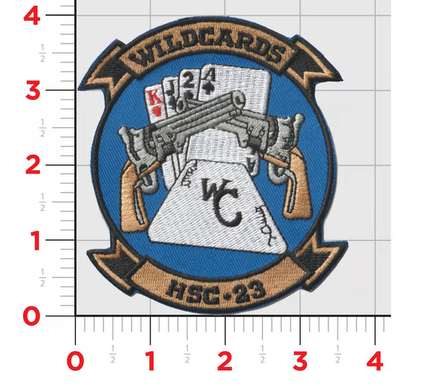 Officially Licensed US Navy HSC-23 Wildcards Squadron Patches ...