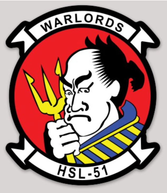 Officially Licensed HSL-51 Warlords Sticker – Military, Law Enforcement ...