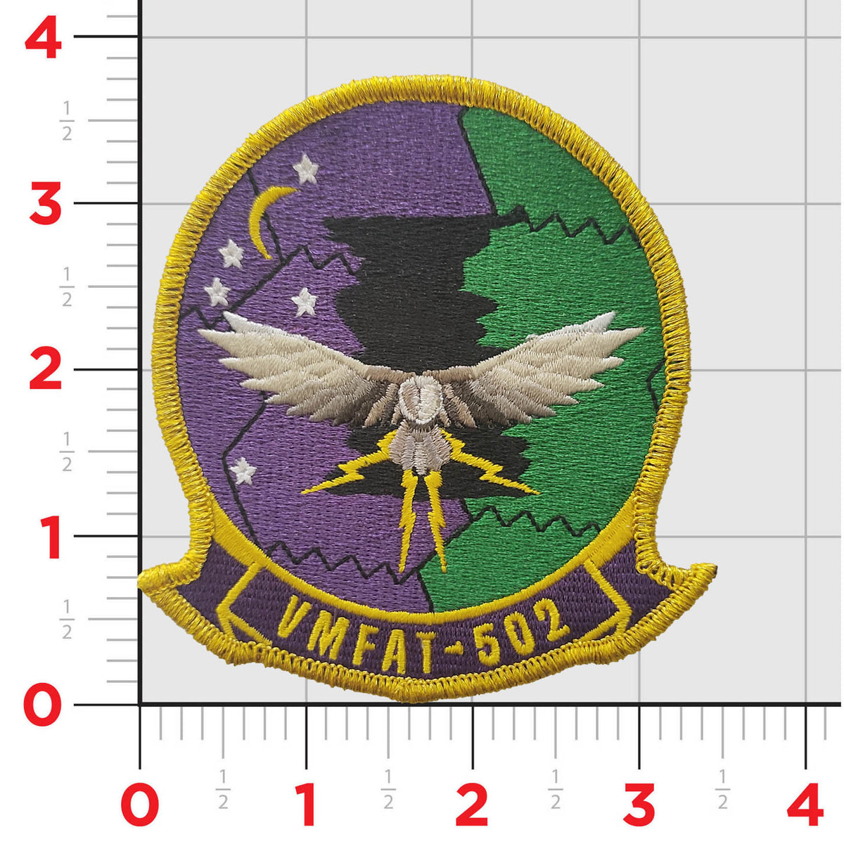 Official VMFAT-502 Nightmares NOLA Chest Patch – MarinePatches.com ...