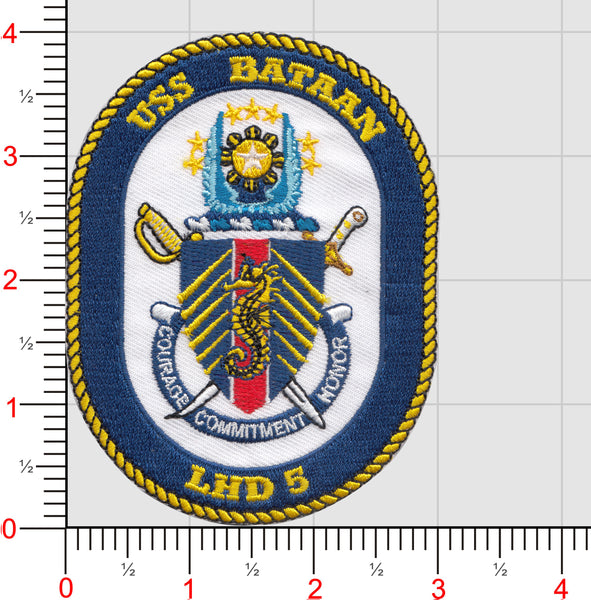 USS Bataan LHD 5 Patch – MarinePatches.com - Custom Patches, Military