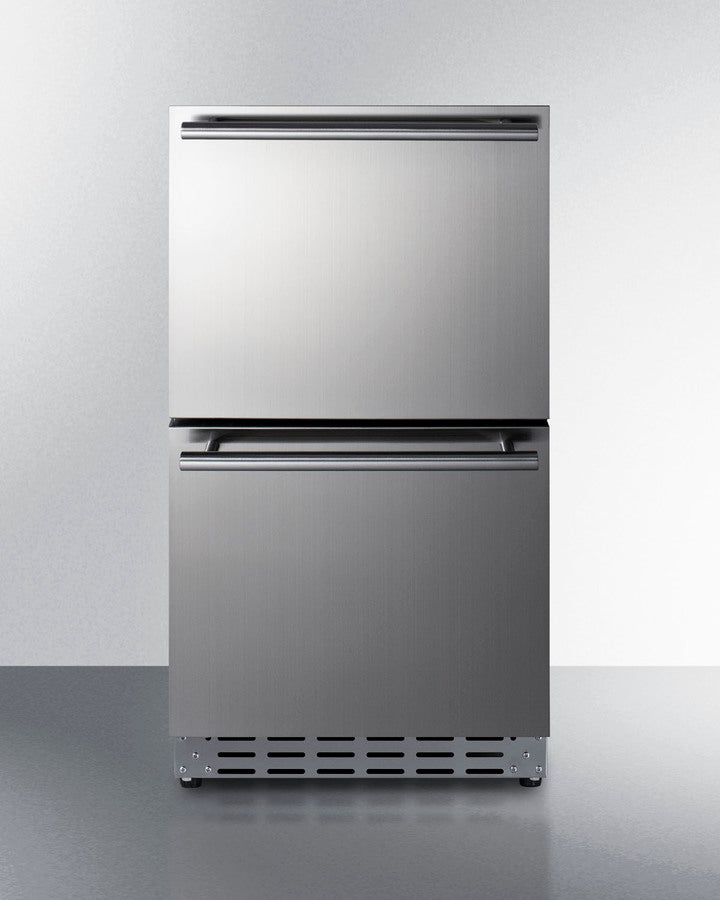 18" Wide 2-Drawer All-Refrigerator, ADA Compliant