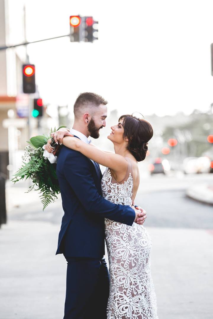 urban chic wedding