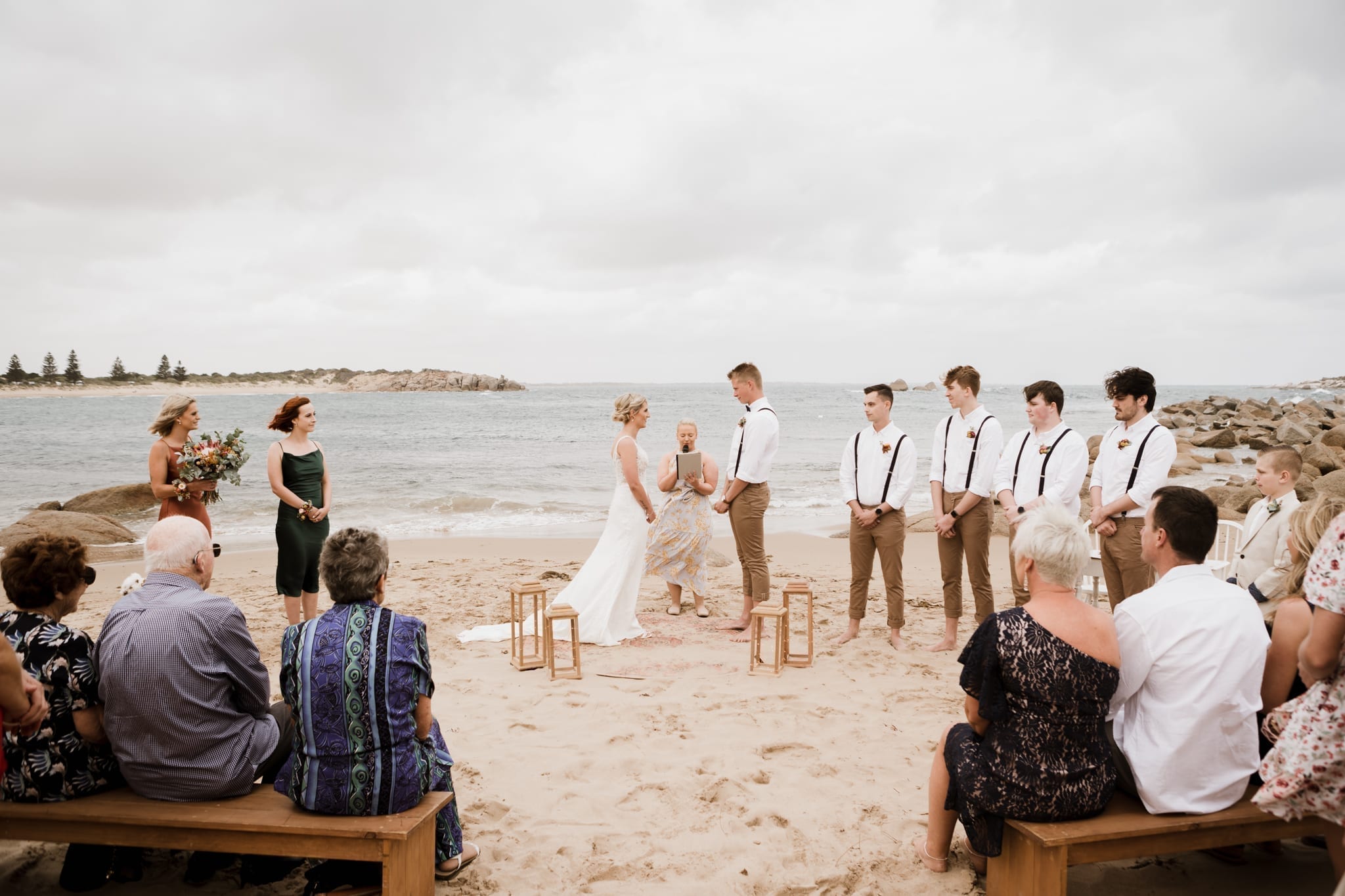 The wedding party