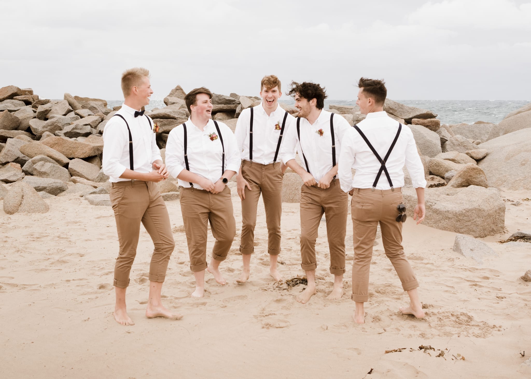 Groomsmen dressed by Connor