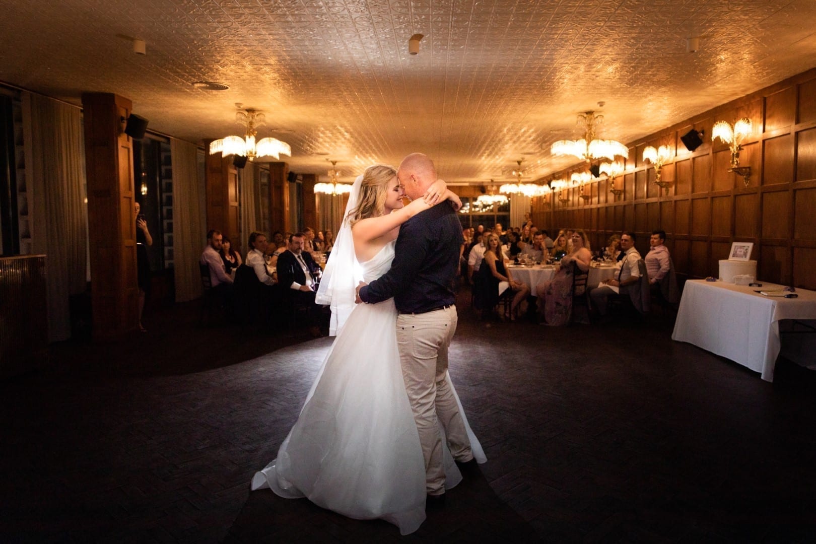 The first dance. 
