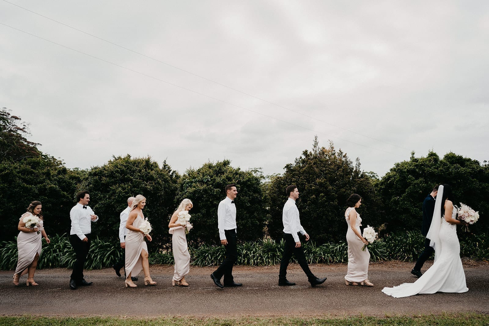 The wedding party