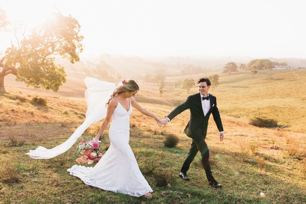 Bohemian Byron Wedding