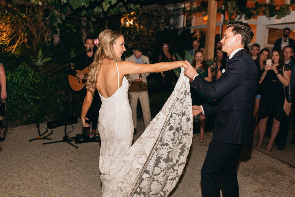 Bohemian Byron wedding dance