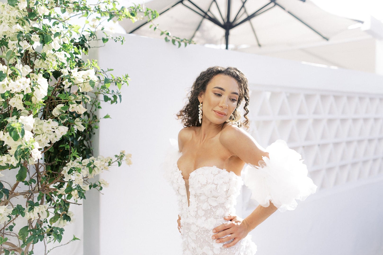 Real Bride Revolution x Mediterranean Styled Session White Lily Couture