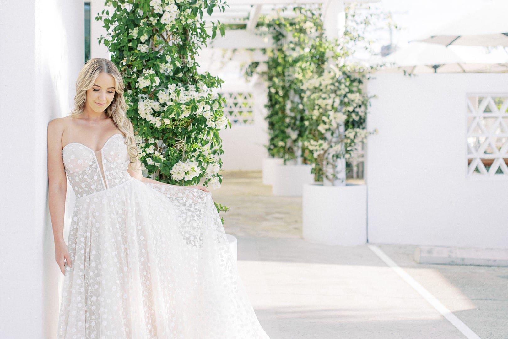 Real Bride Revolution x Mediterranean Styled Session White Lily Couture