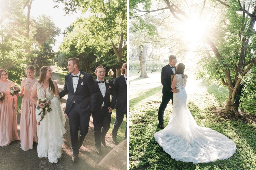 Emily & Jacob's Intimate Church Wedding – White Lily Couture