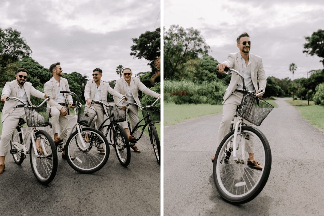 Modern Pronovias Oberon Bride Byron Bay