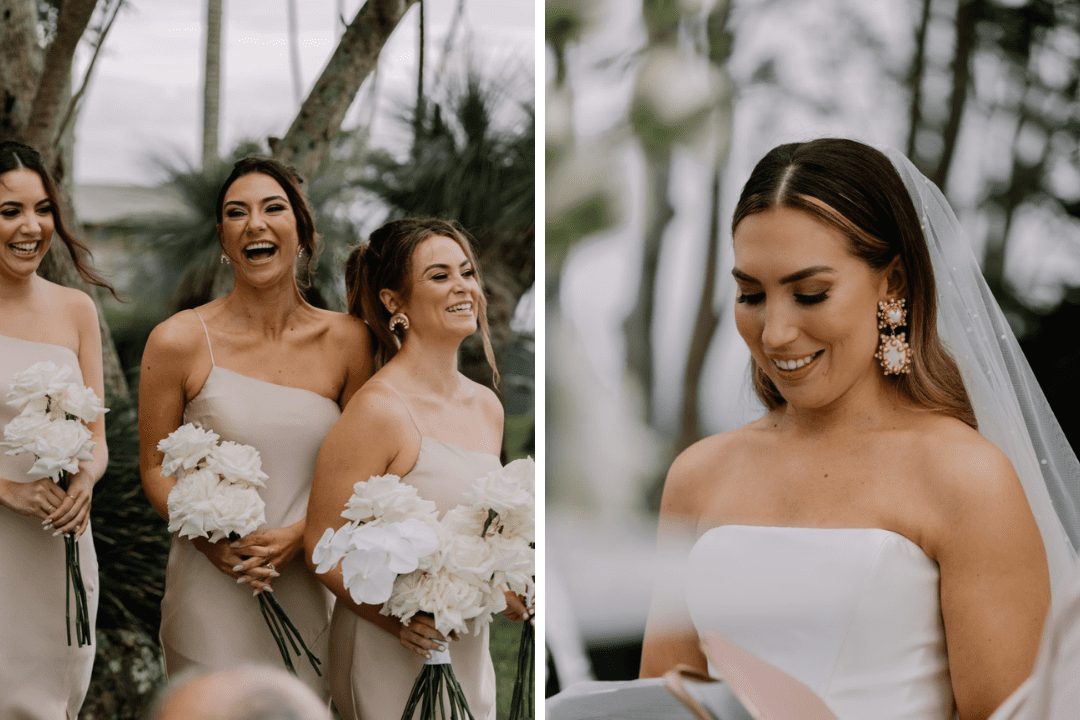 Modern Pronovias Oberon Bride Byron Bay