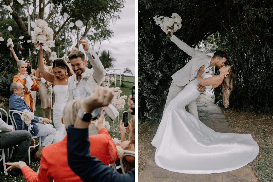 Modern Pronovias Oberon Bride Byron Bay