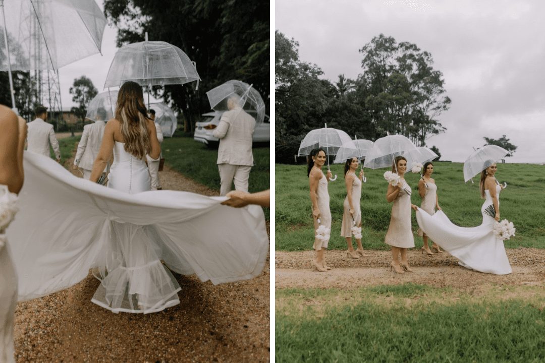 Modern Pronovias Oberon Bride Byron Bay