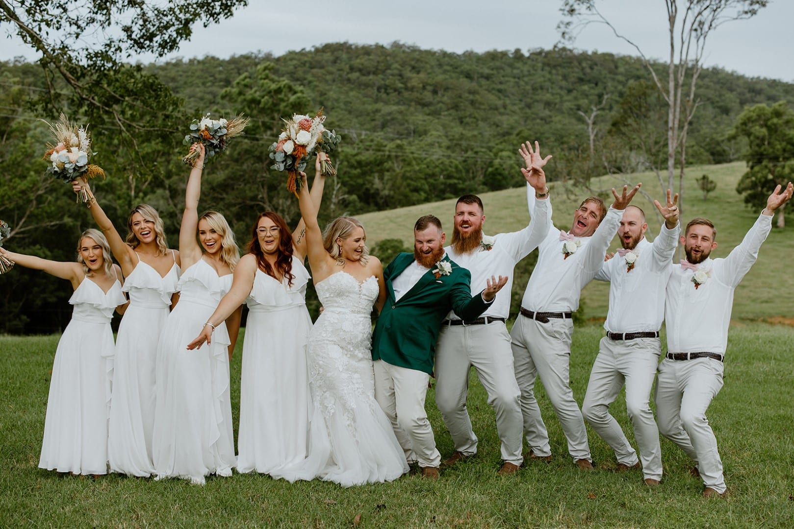 Cowbell Creek Pronovias Real Bride Rustic Country Wedding