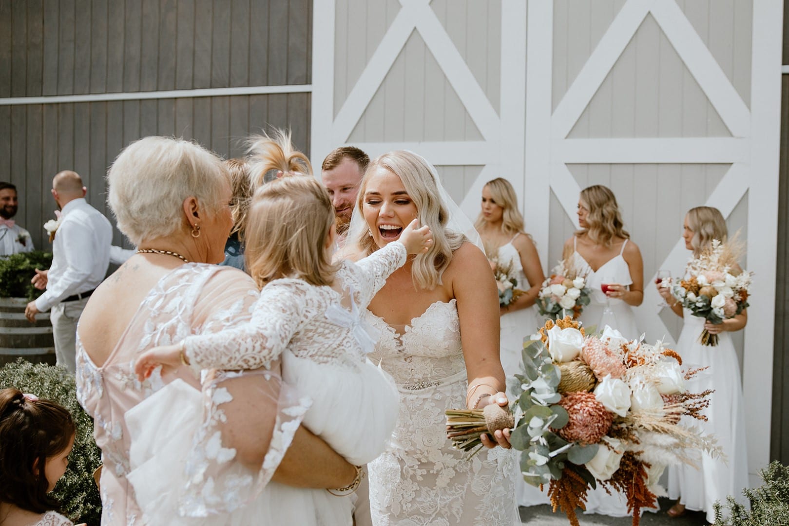 Cowbell Creek Pronovias Real Bride Rustic Country Wedding