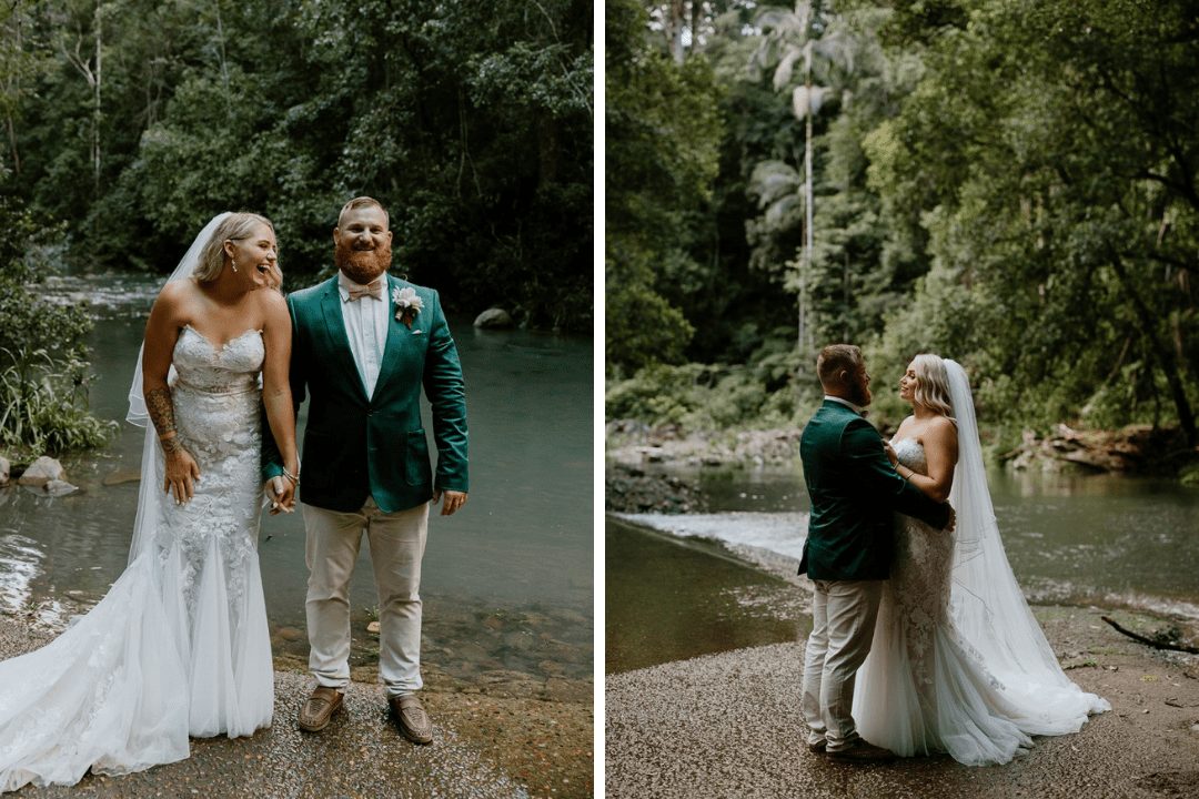 Cowbell Creek Pronovias Real Bride Rustic Country Wedding