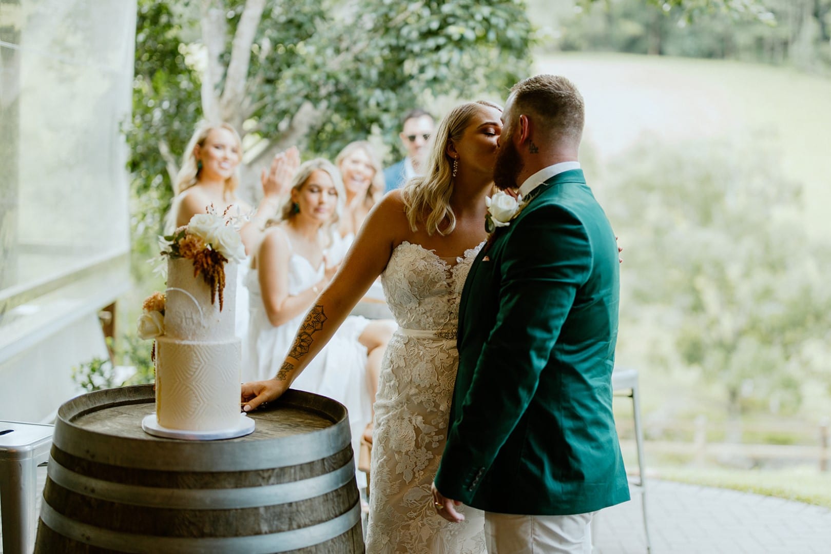 Cowbell Creek Pronovias Real Bride Rustic Country Wedding