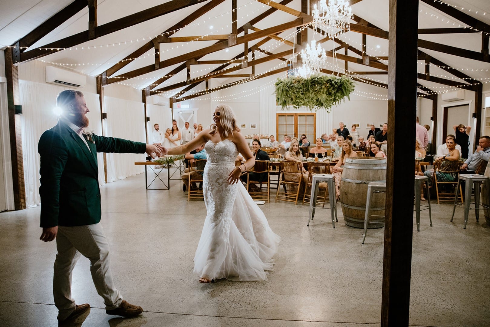 Cowbell Creek Pronovias Real Bride Rustic Country Wedding