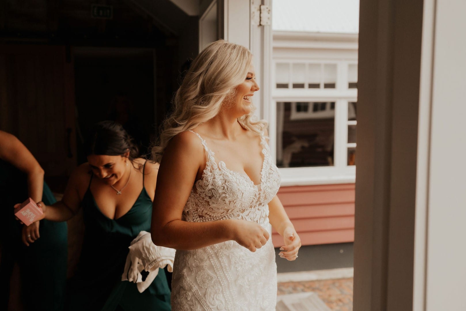 New Zealand Country Wedding Enzoani Real Bride