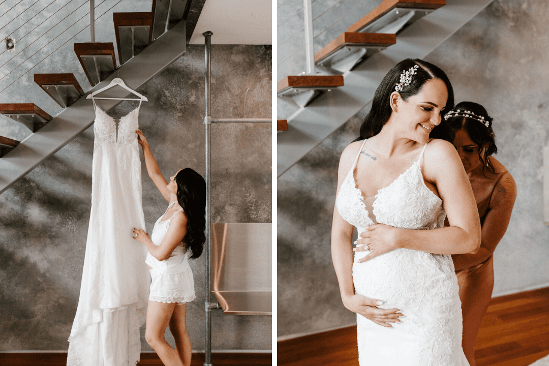 martina liana real wedding brisbane