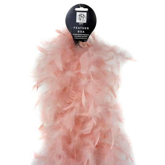 Dress Up Feather Boa for Little Girls - White/Opal Lurex