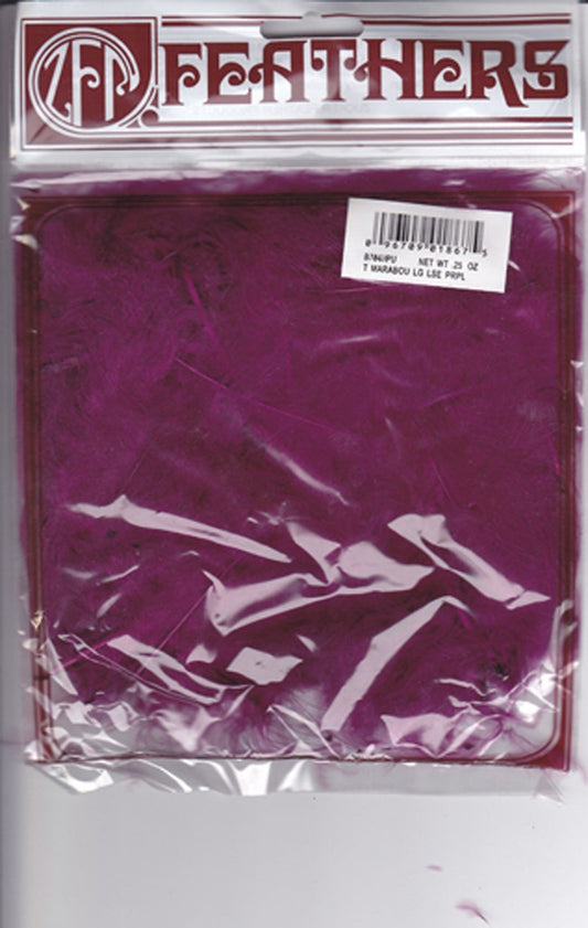 Turkey Marabou Dyed - Purple