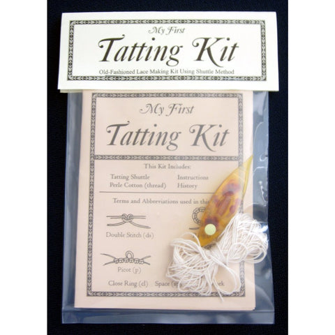 My First Tatting Kit, Beginner Tatting Kit, Tatting Craft Kit, Learn Tatting