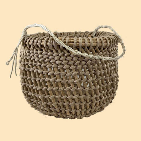 twined basket kit, basketry craft kit, basket weave kit, basket weaving kit