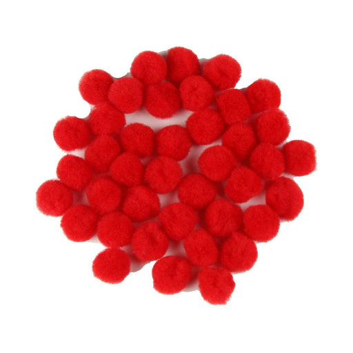 Red Craft Poms, Rudolph Nose