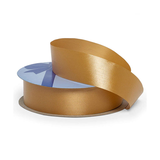 Cream Gold Ribbon | Ivory Gold Ribbon | Ivory Gold Edge Satin Ribbon -  3/8in. x 50 Yards (pm57520352)