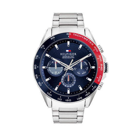 Grey Plated Steel Tommy Hilfiger Men\'s Watch Ionic Store Watch – The 1792008