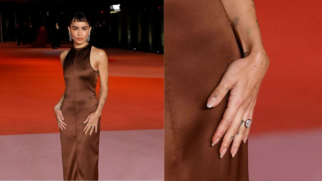 How to Get Zoe Kravitz’s Engagement Ring Look
