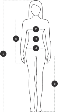 Female Measurement Diagram
