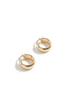 Baby Chunky Hoops in Gold