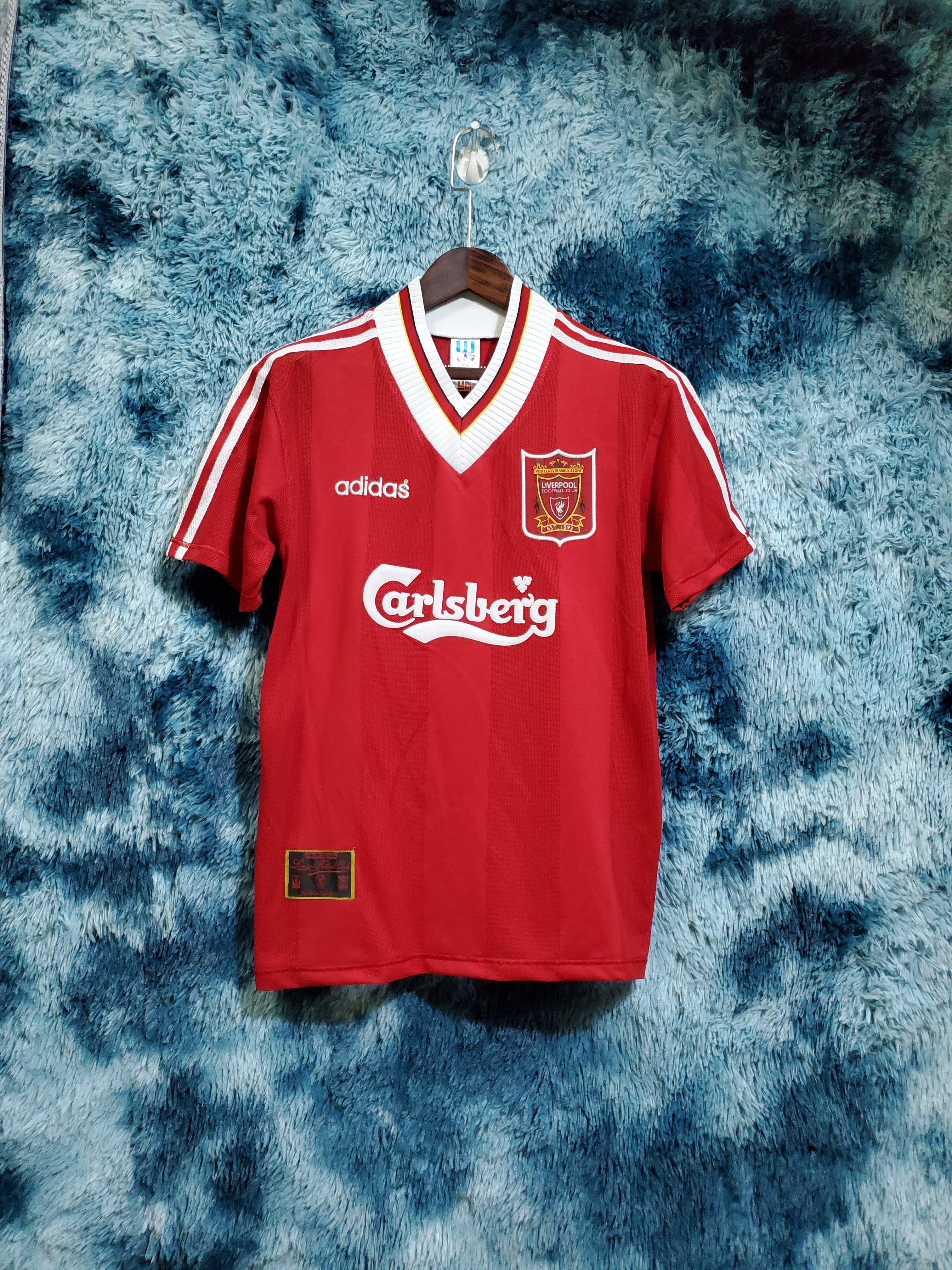 liverpool retro 96 97 away shirt