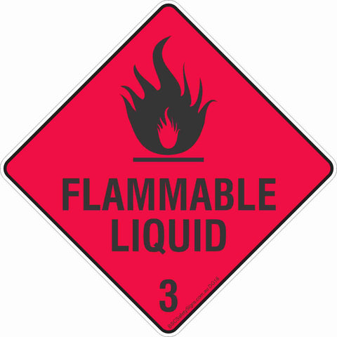 flammable liquid placard idmg