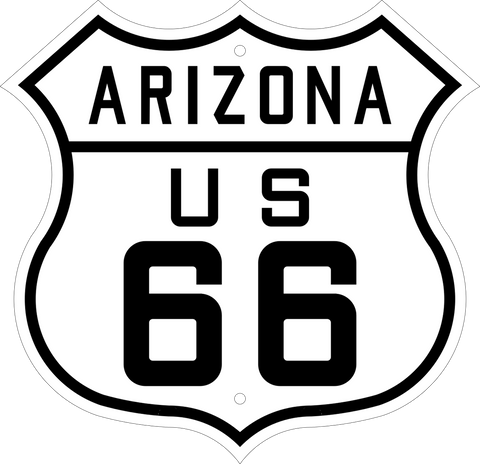 Route 66 Novelty Sign – BSC Safety Signs Australia