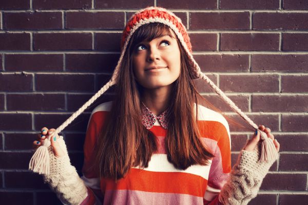 Woman Wearing Winter Hat | ISA Professional