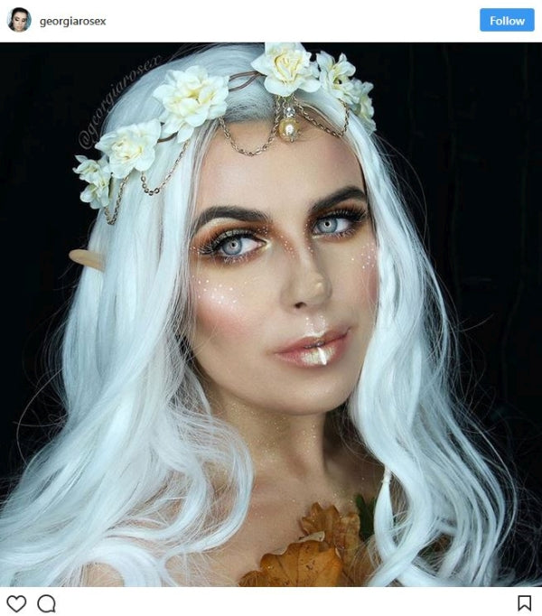 Wood Fairy Halloween Makeup