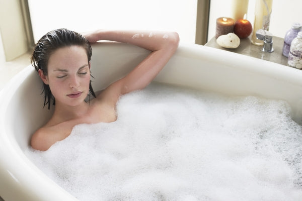 Woman Enjoying A Relaxing Bath- ISA Professional